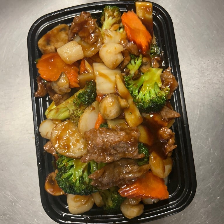 Q 干贝牛<br> S12. Beef & Scallop