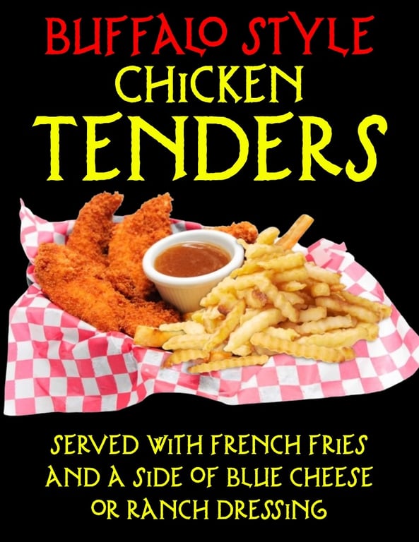 Buffalo Chicken Tenders & Fries
