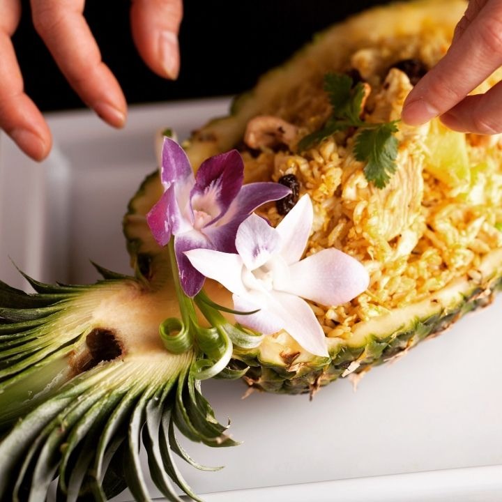 Tropical Fried Rice w. Shrimp