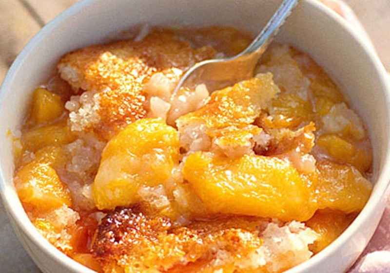 Peach Cobbler Image