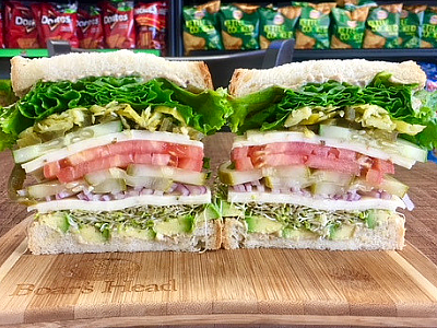 Vegetarian Sandwich - Cold Image