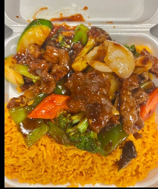 L21. Beef with Garlic Sauce