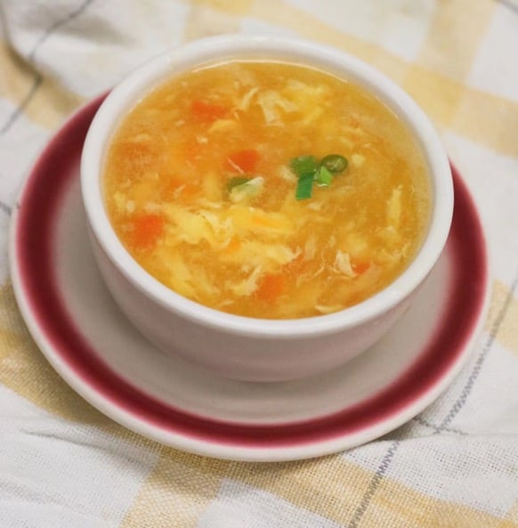 1. Egg Drop Soup 蛋花汤