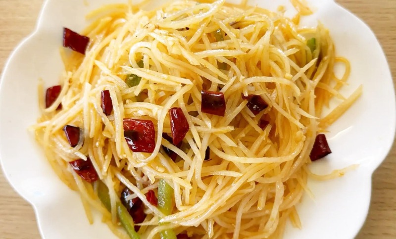 Hot & Sour Shredded Potatoes