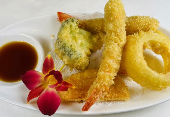 Shrimp (2pcs) & Vegetable (3pcs) Tempura Appetizer