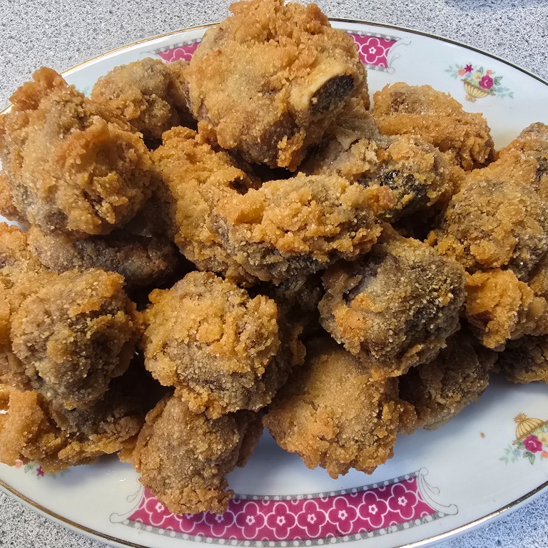 43. Dry Breaded Ribs (No Sauce)