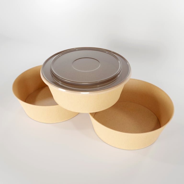 Kraft Round Bowl 44oz