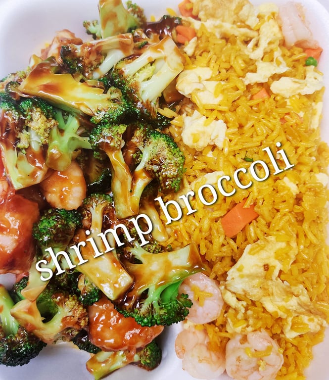 芥兰虾 102. Shrimp w. Broccoli