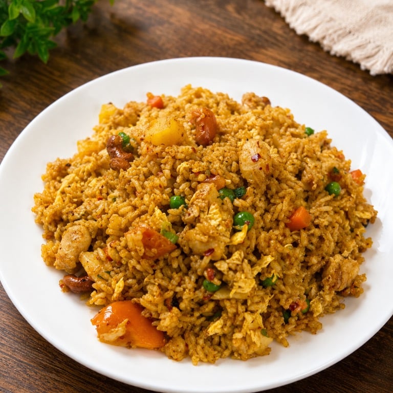 Pineapple Fried Rice 菠萝炒饭