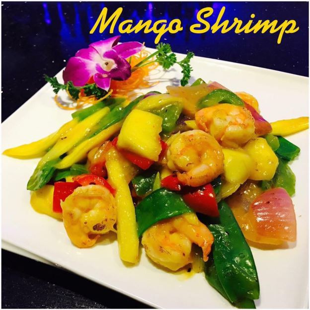 3.  Thai Mango Shrimp