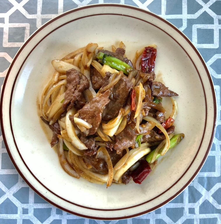 Mongolian Beef 蒙古牛肉