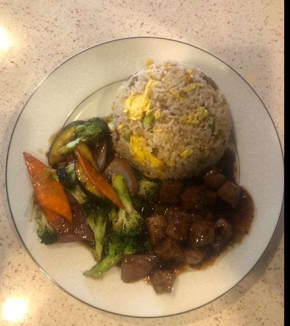 L. Hibachi Steak 日式铁板牛排