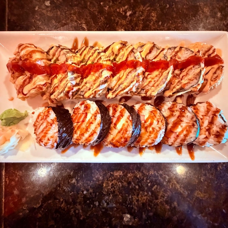 1. Cooked Roll Sushi