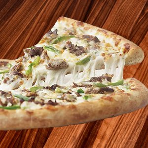 Philly CHEESE STEAK Pizza Image