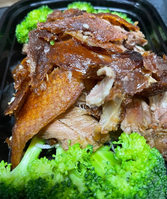 Crispy Duck with Plum Sauce