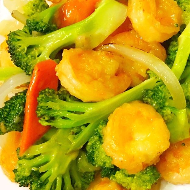 62. Shrimp with Broccoli
