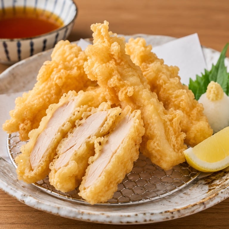 Shrimp Tempura App (5) 炸虾头台