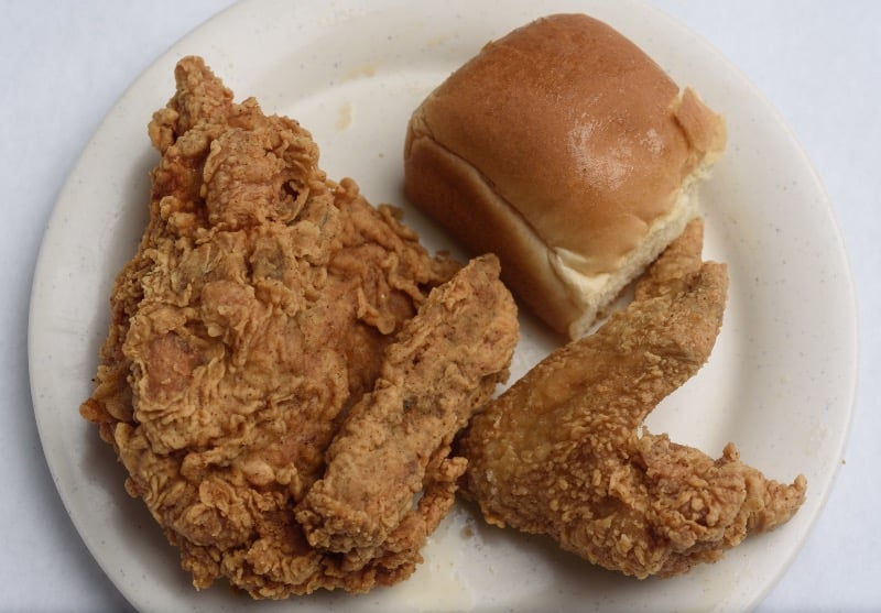 2 Pieces White Meat Fried Chicken Image