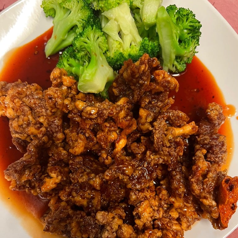 6. Orange Flavored Beef