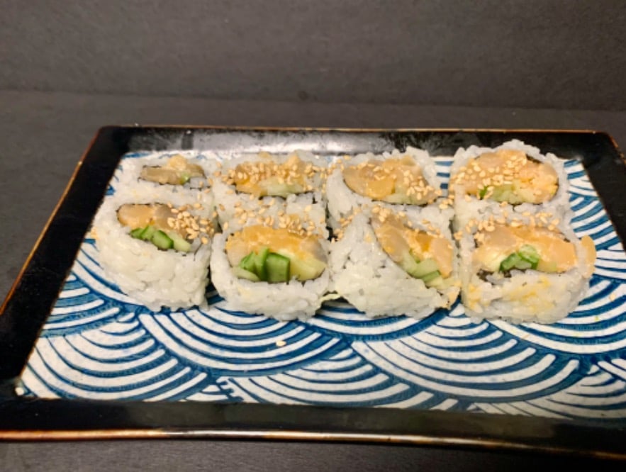 Chopped Scallop Roll