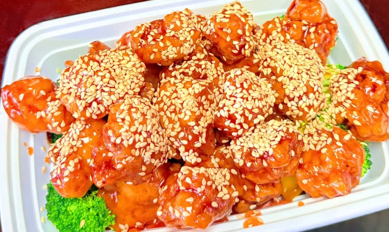 H 4. Sesame Chicken