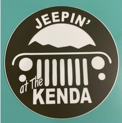 Jeepin' at the Kenda Sticker Image