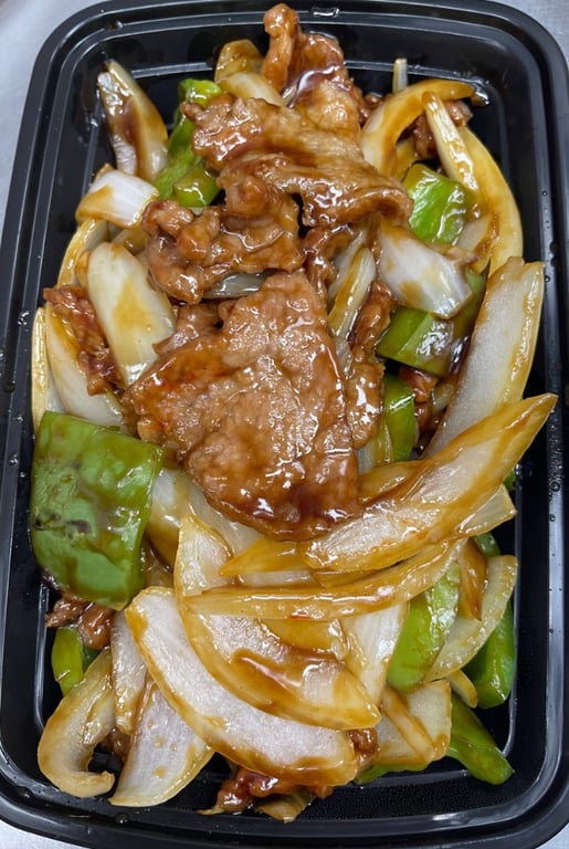 Pepper Steak w. Onion  青椒牛 大