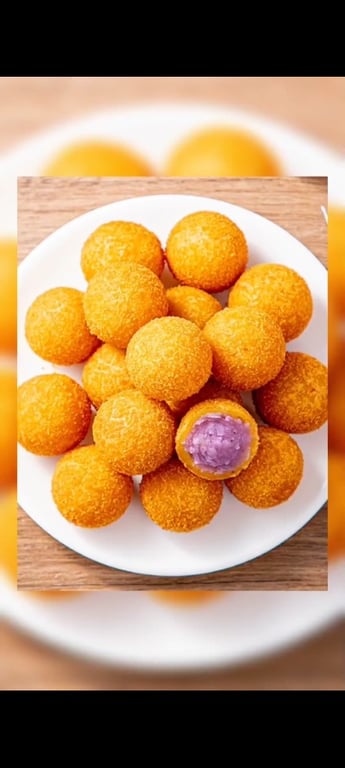 Taro & Sweet Potato Balls