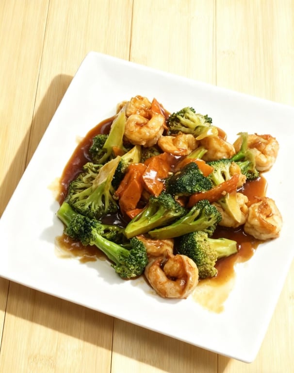Shrimp with Broccoli
