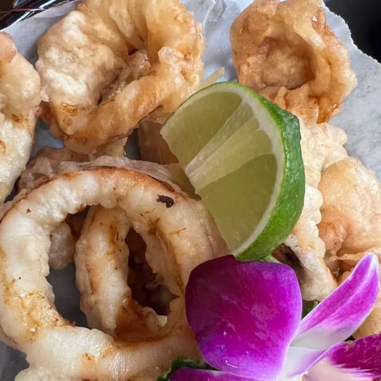 Crispy calamari