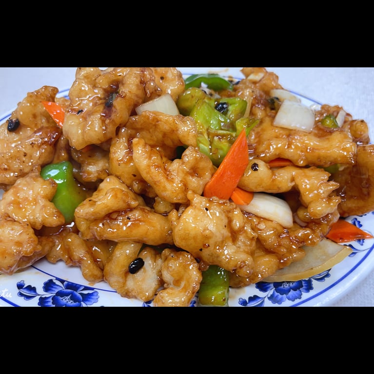Fish Fillet with Black Bean Sauce