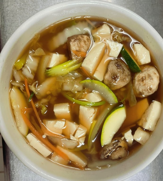 Tofu vegetable soup (L)