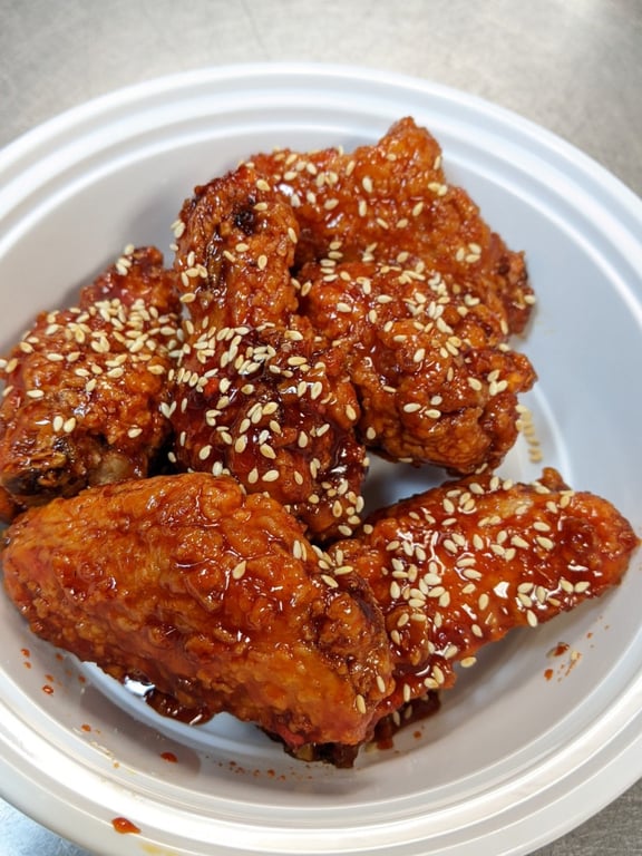 Spicy Sticky Wings