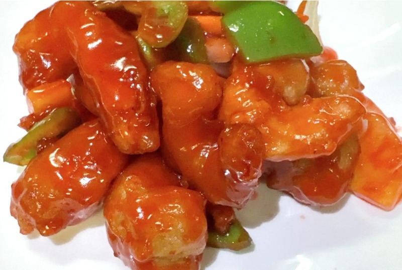 Sweet & Sour Vegi-Prawns