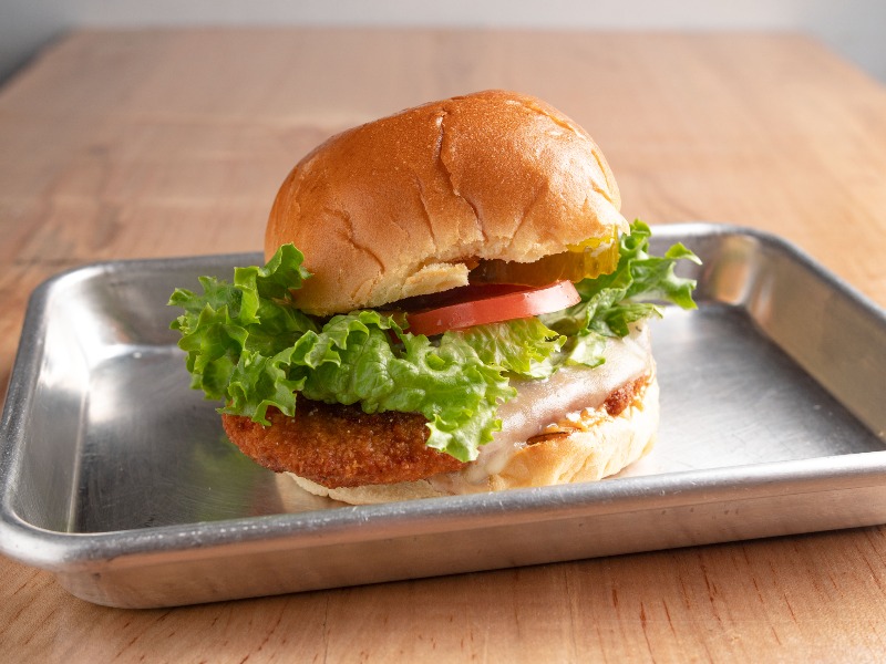 Hot chix chicken sandwich
