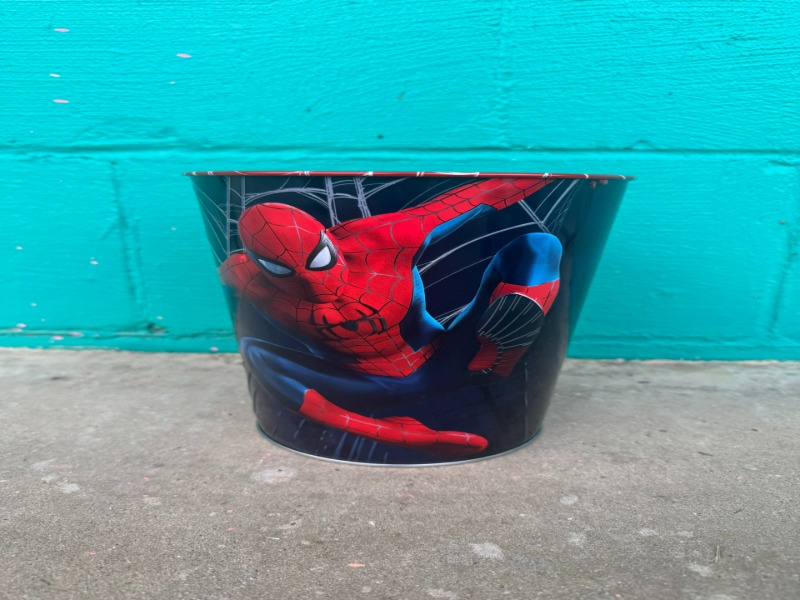 Spider-Man Brand New Day metal 130 oz. popcorn bucket Option C