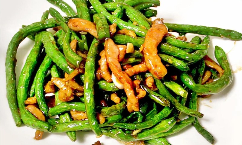 Shredded Pork w. String Beans