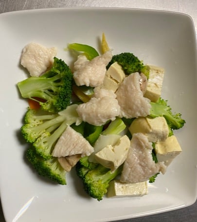 112. Chicken & Tofu w. Mixed Veg. Image
