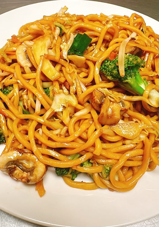 87. Vegetable Lo Mein 蔬菜捞面