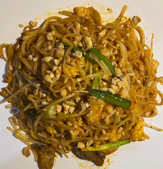 N5.  Pad Thai Beef 泰式牛肉炒米粉