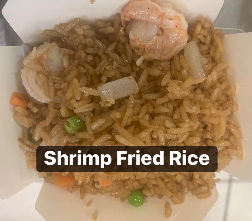 F3. 虾炒饭 Shrimp Fried Rice