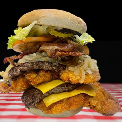 Double TEXX mix Burger