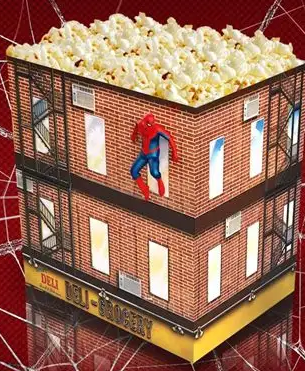 Spiderman Wall Crawler Popcorn Tin
