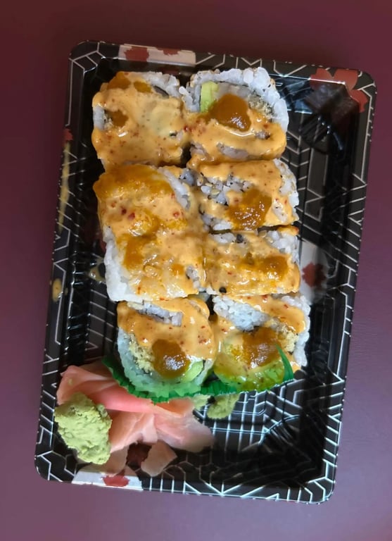 C21. Spicy Yellowtail Roll (8 pcs)