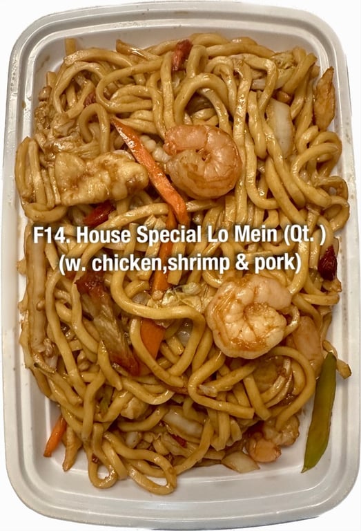 F14. 本楼捞面 House Special Lo Mein