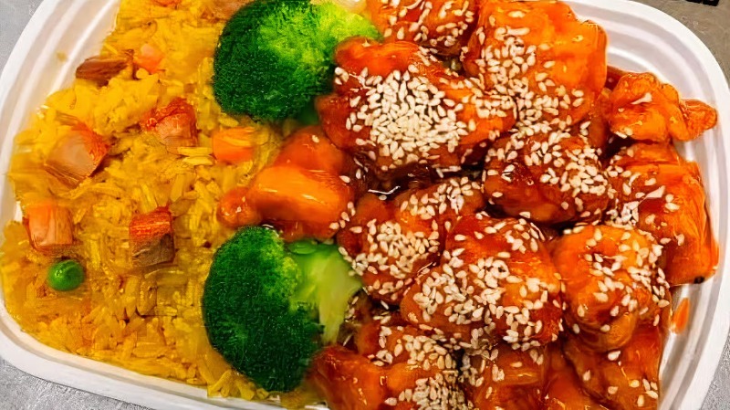 C32. Golden Sesame Chicken