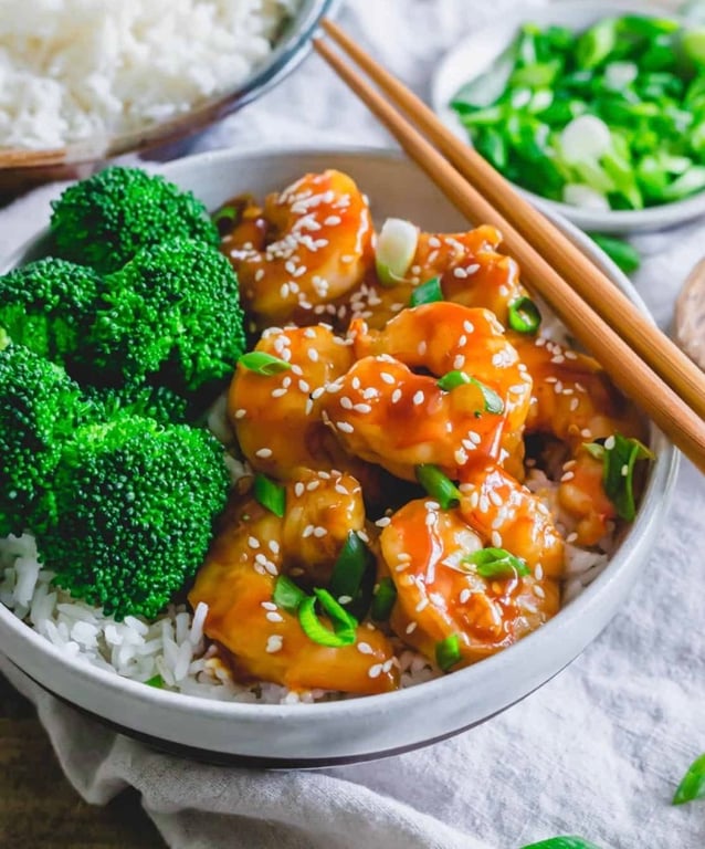 H 9. General Tso's Shrimp