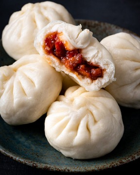 Steam Pork Bun(6)猪肉包子