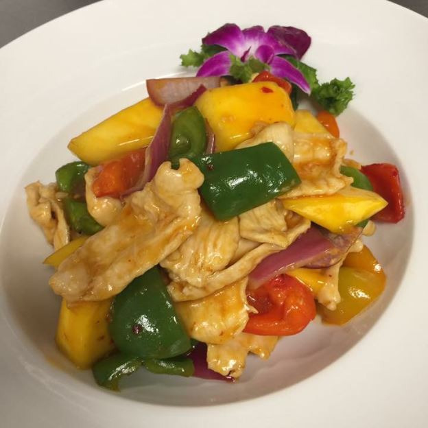 3.  Thai Mango Chicken