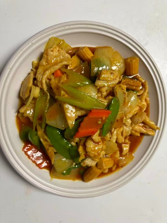 208. 咖喱鸡<br>Chicken Curry